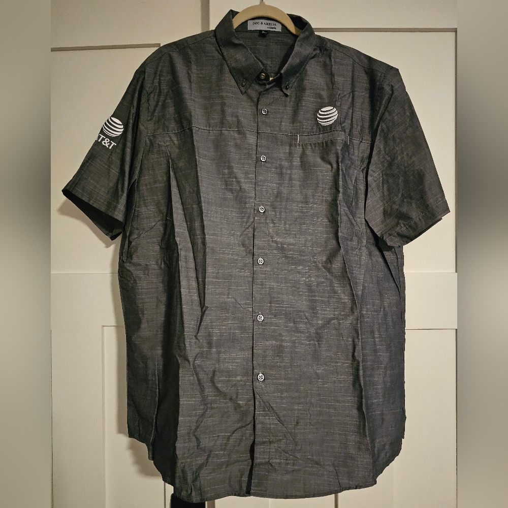 NWOT Men's AT&T Buttondown Shirt by Cintas - XL